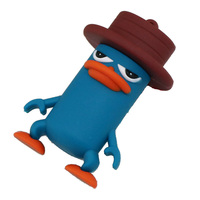 Pamięć USB PenDrive zabawny piękny Perry dziobak kształt pamięć Flash 2.0 pamięć pióra U dysk 4G 8G 16G 32GB 256GB napęd USB 5